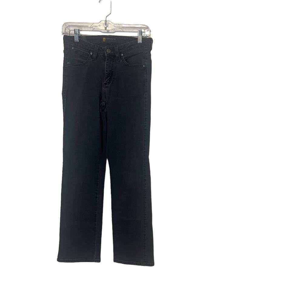 Aura Women's Size 28 Western Black Denim‎ Straight Leg Jeans
